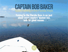 Tablet Screenshot of captainbobbaker.com